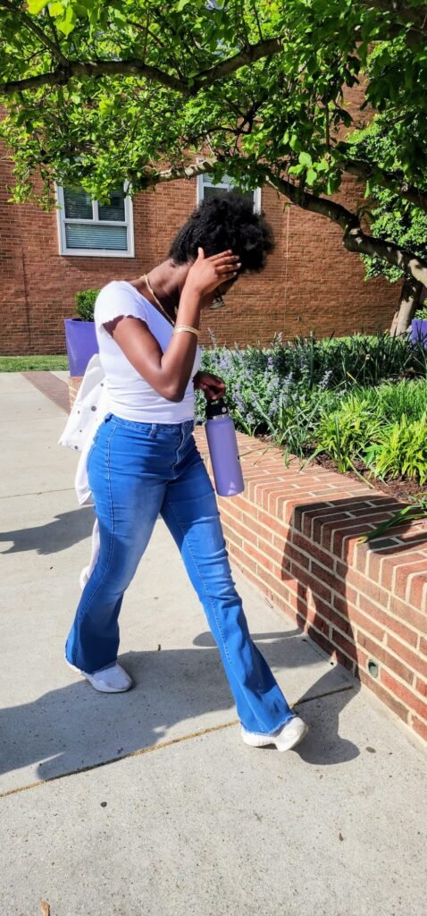 Efua walking