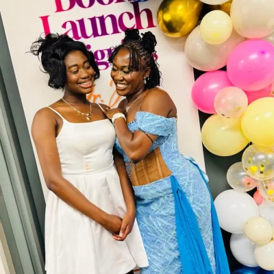 book launch Efua n I