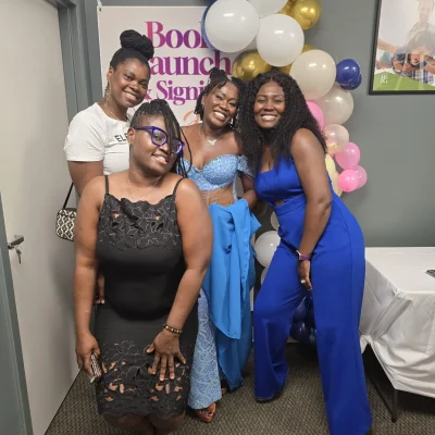 book launch my girls n I again